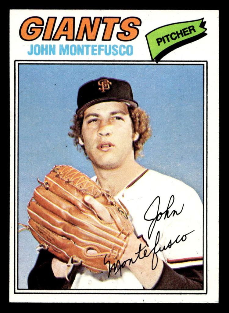 1977 Topps #370 John Montefusco Near Mint  ID: 517274