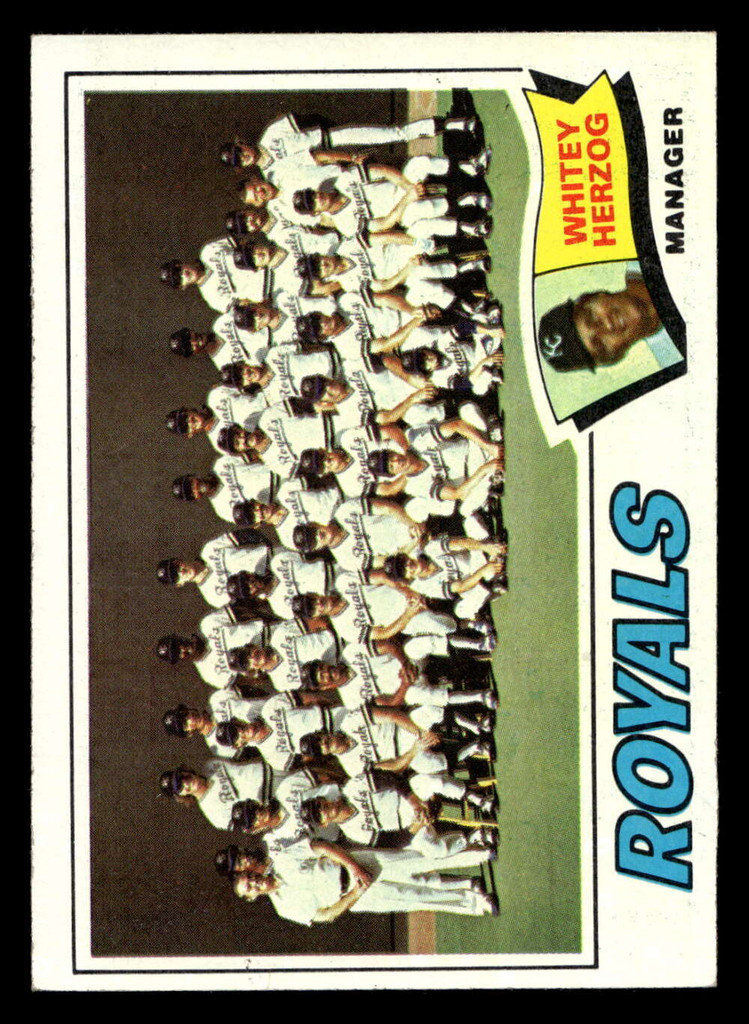 1977 Topps #371 Whitey Herzog MG Ex-Mint  ID: 517279