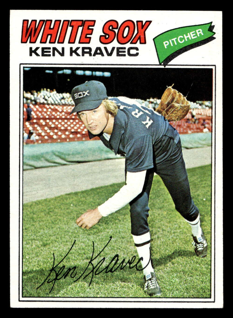 1977 Topps #389 Ken Kravec Near Mint RC Rookie 
