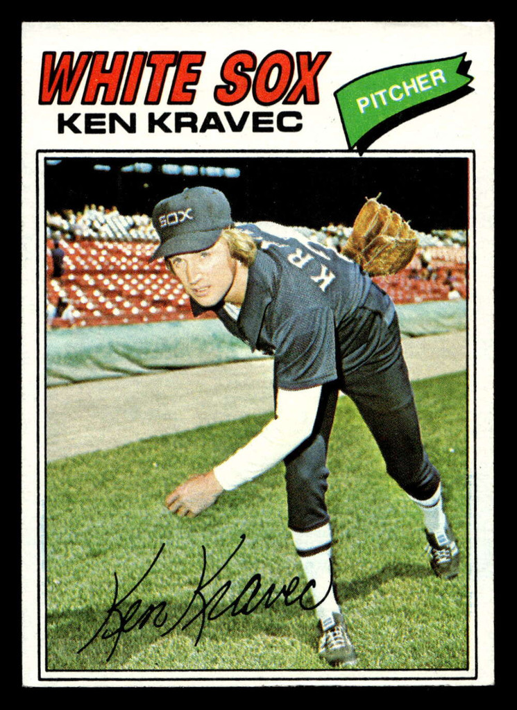 1977 Topps #389 Ken Kravec Ex-Mint RC Rookie  ID: 517352