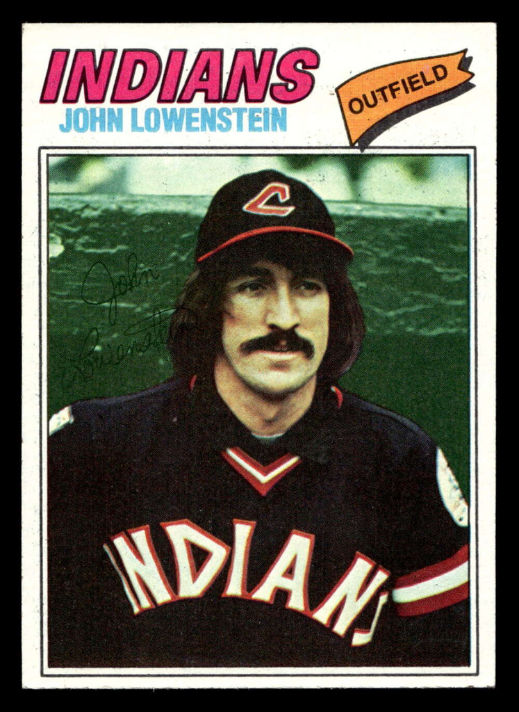 1977 Topps #393 John Lowenstein Ex-Mint  ID: 517369