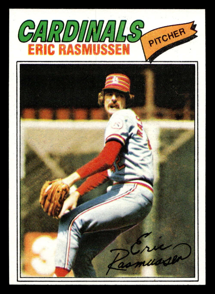 1977 Topps #404 Eric Rasmussen Near Mint RC Rookie  ID: 517410