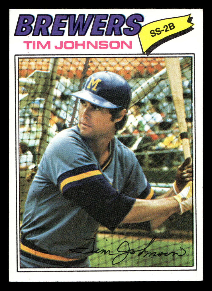1977 Topps #406 Tim Johnson Near Mint  ID: 517420