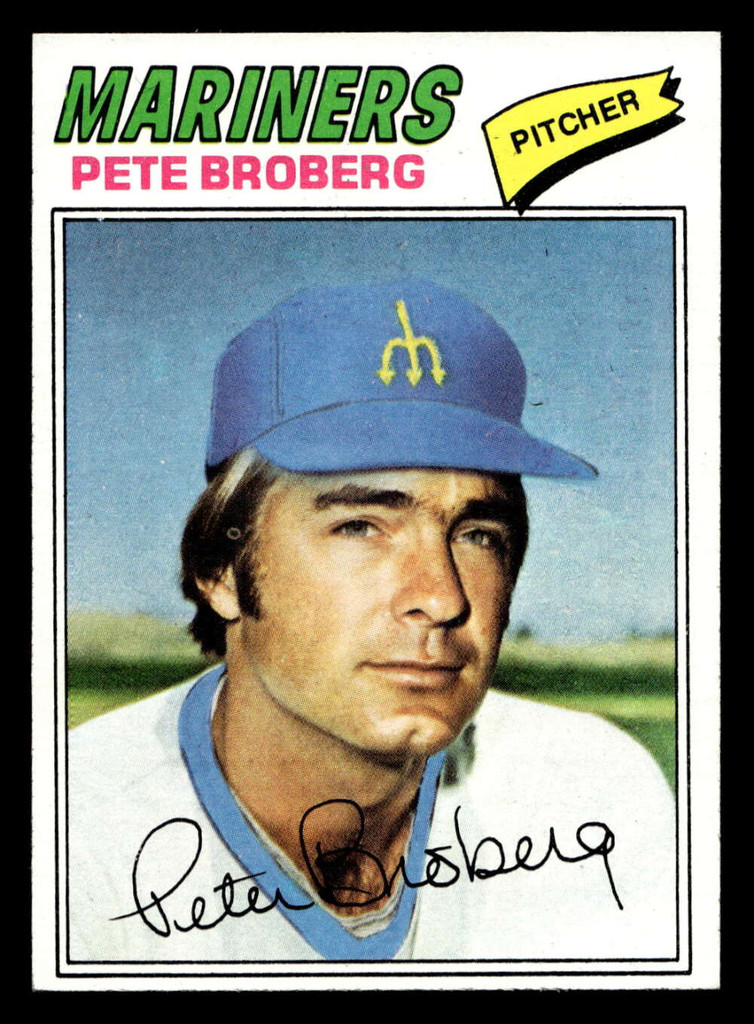 1977 Topps #409 Pete Broberg Near Mint+  ID: 517430
