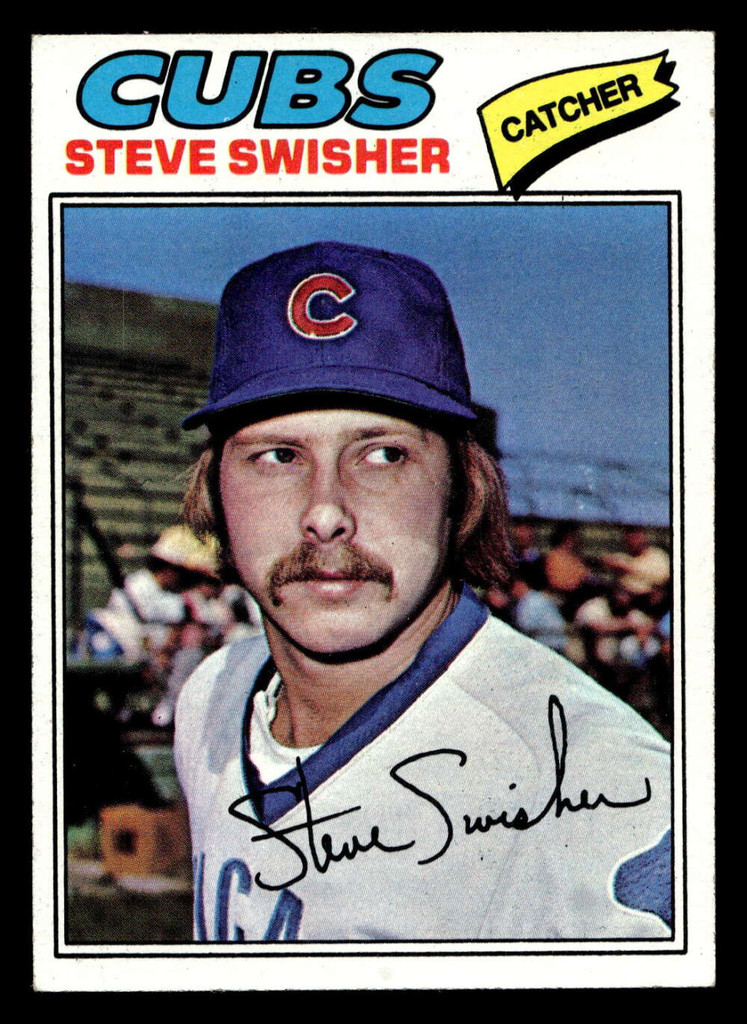 1977 Topps #419 Steve Swisher Ex-Mint  ID: 517470