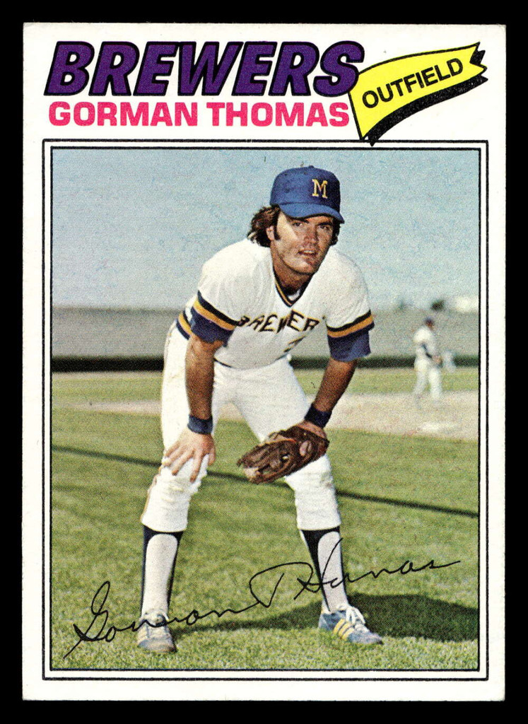 1977 Topps #439 Gorman Thomas Excellent+ 