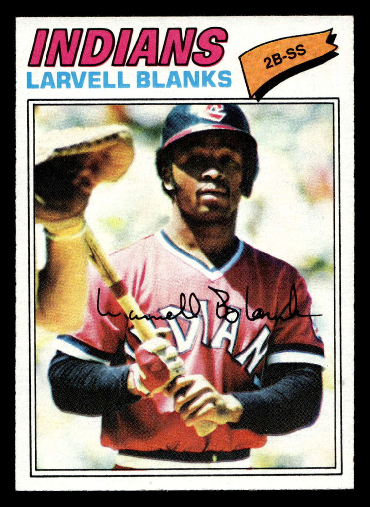 1977 Topps #441 Larvell Blanks Near Mint  ID: 517561