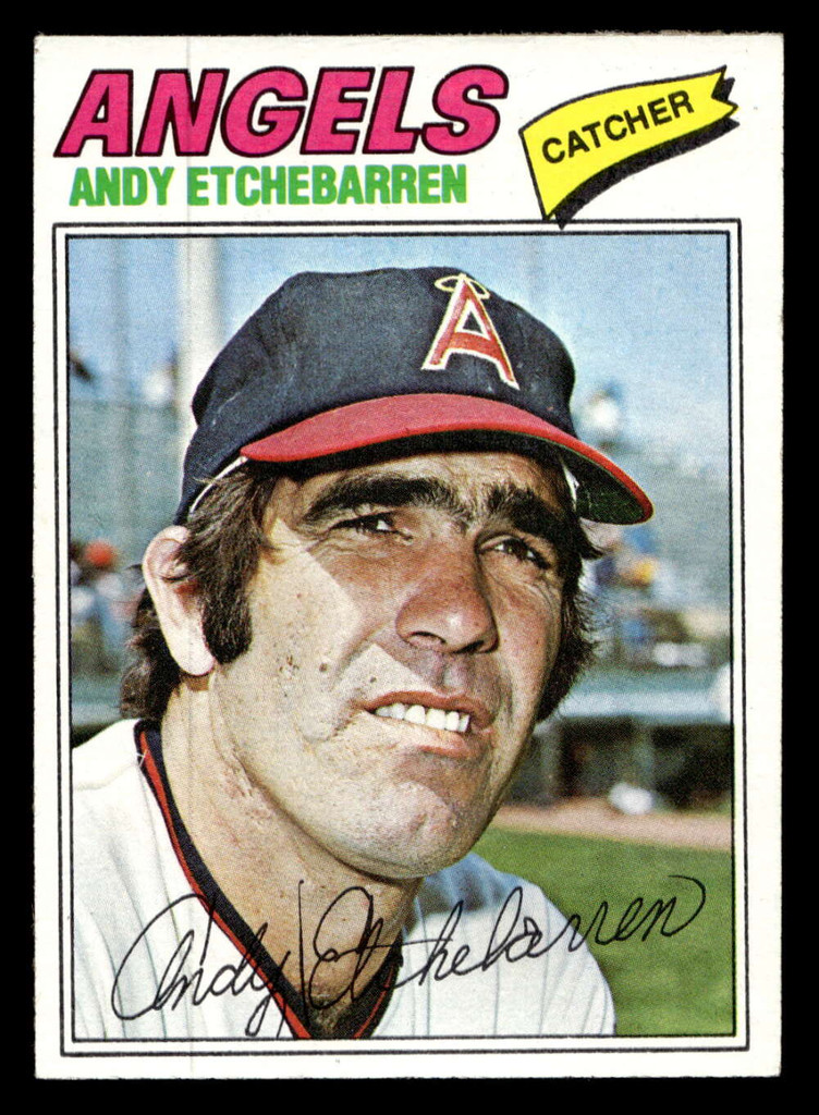 1977 Topps #454 Andy Etchebarren Near Mint  ID: 517616