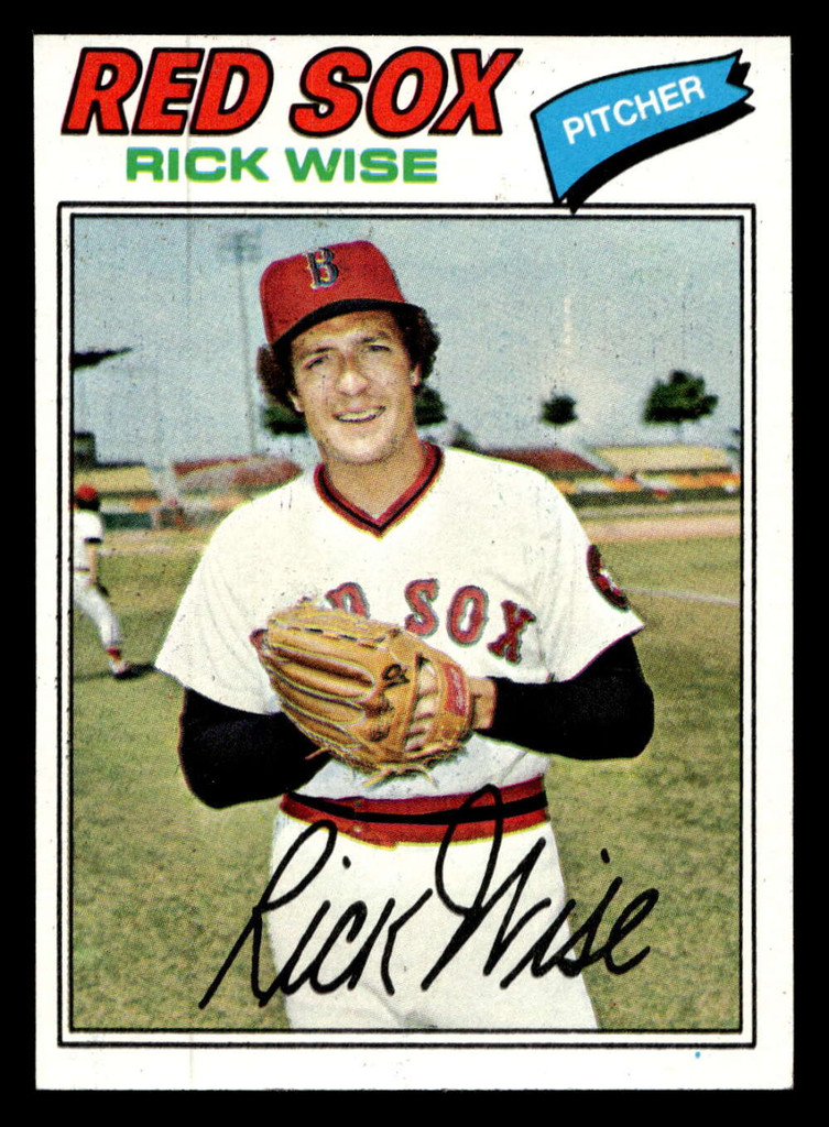 1977 Topps #455 Rick Wise Near Mint  ID: 517618