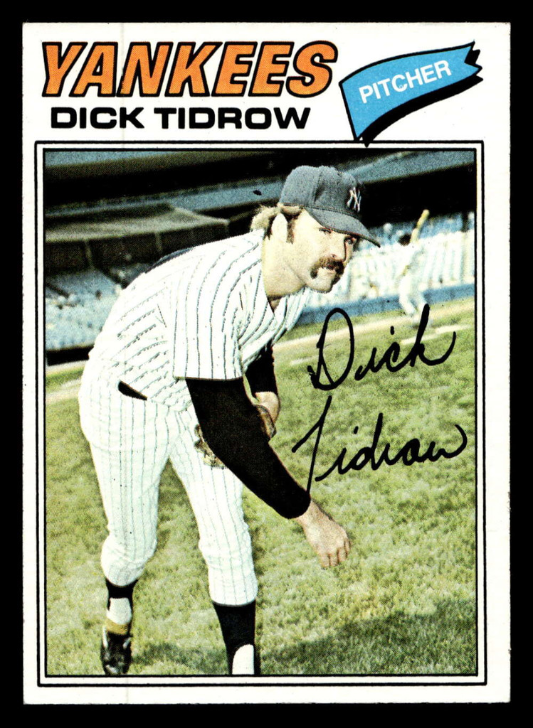 1977 Topps #461 Dick Tidrow Near Mint  ID: 517642