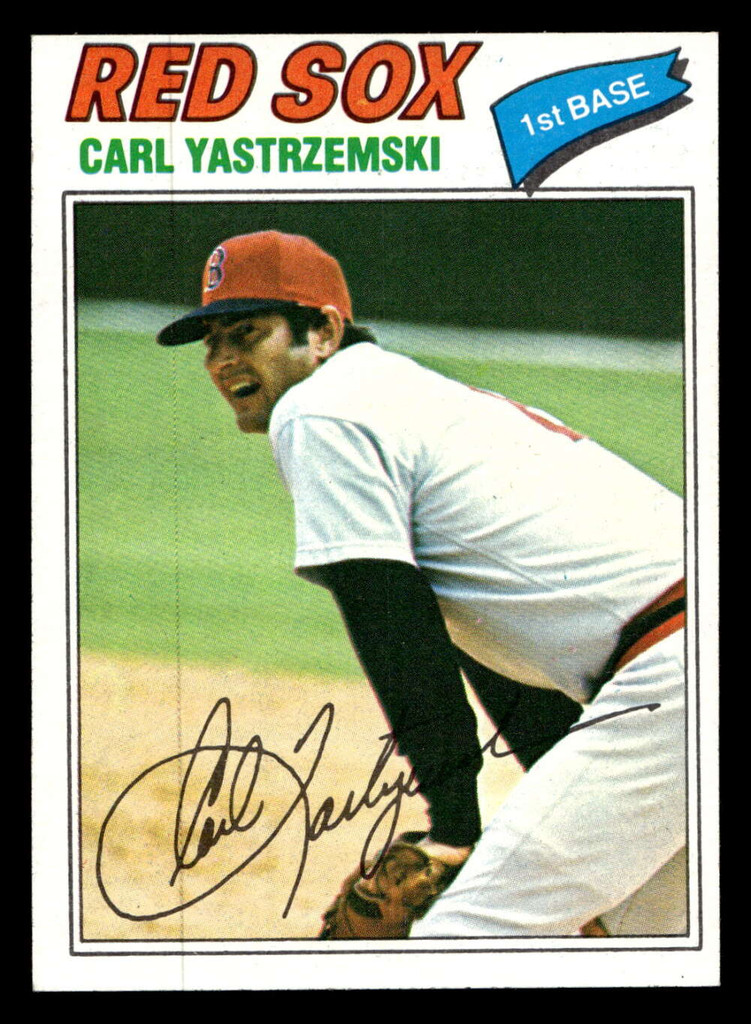 1977 Topps #480 Carl Yastrzemski Near Mint  ID: 517846