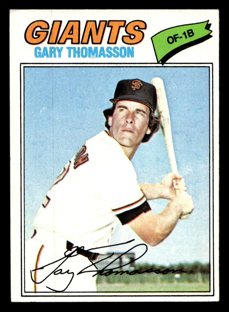1977 Topps #496 Gary Thomasson Ex-Mint  ID: 517908