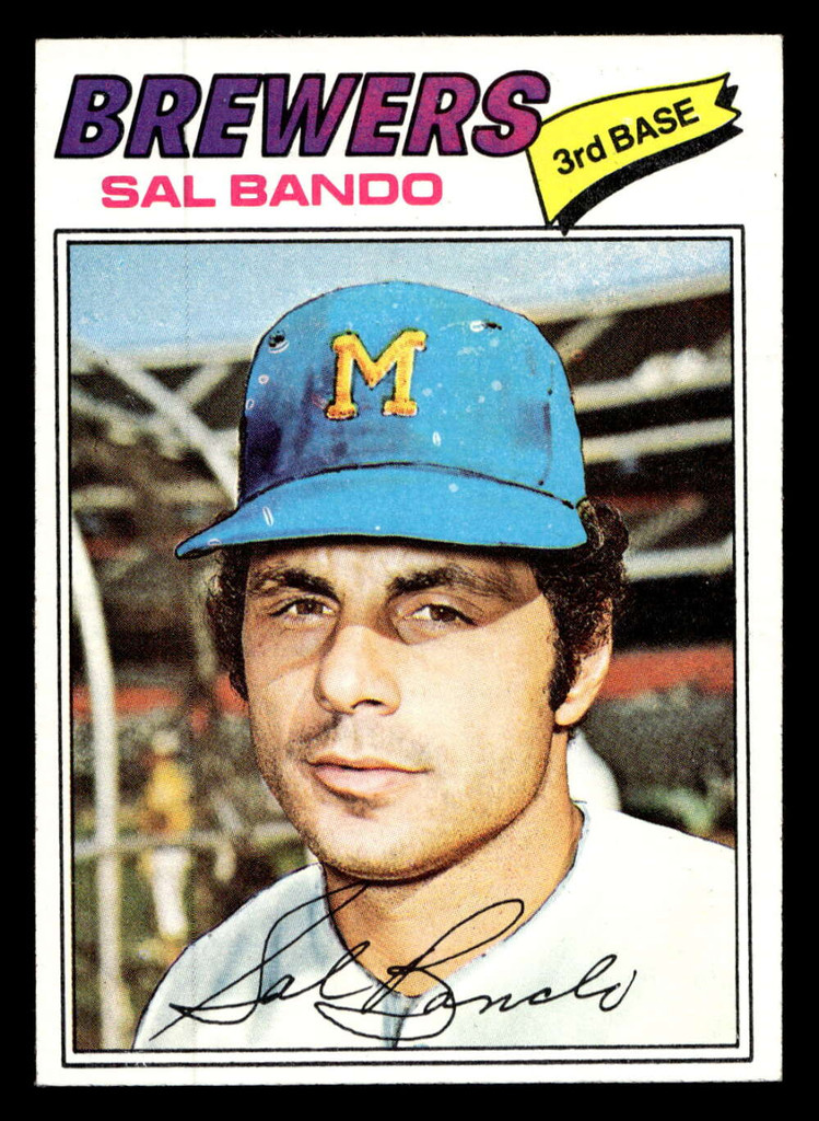 1977 Topps #498 Sal Bando Near Mint  ID: 517915