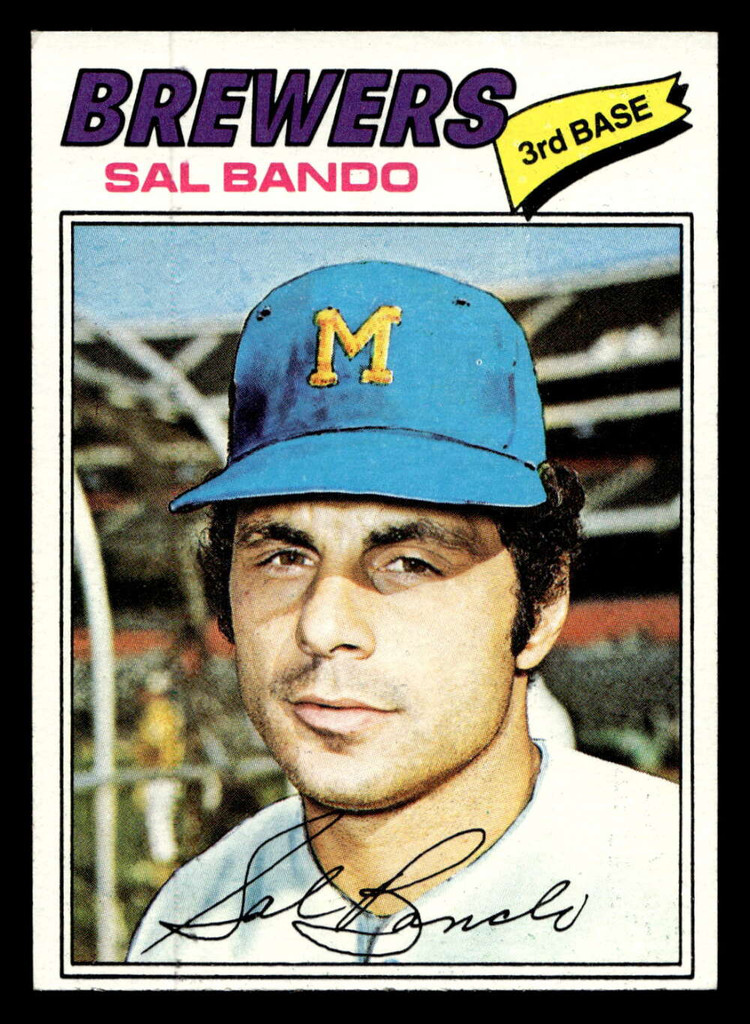 1977 Topps #498 Sal Bando Ex-Mint  ID: 517916