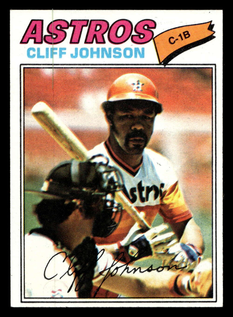 1977 Topps #514 Cliff Johnson Near Mint  ID: 517981