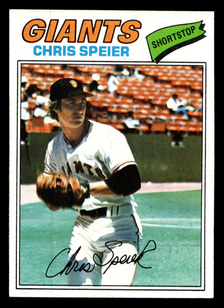 1977 Topps #515 Chris Speier Near Mint+  ID: 517985