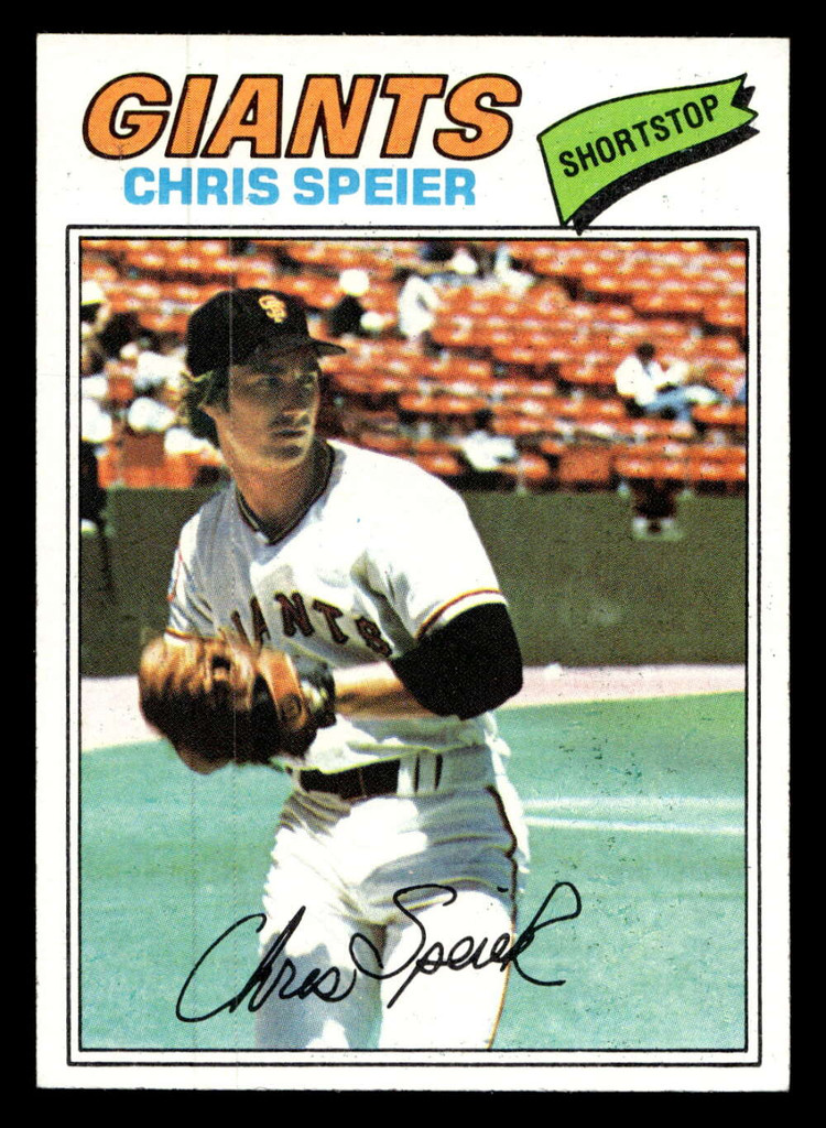 1977 Topps #515 Chris Speier Near Mint+  ID: 517987