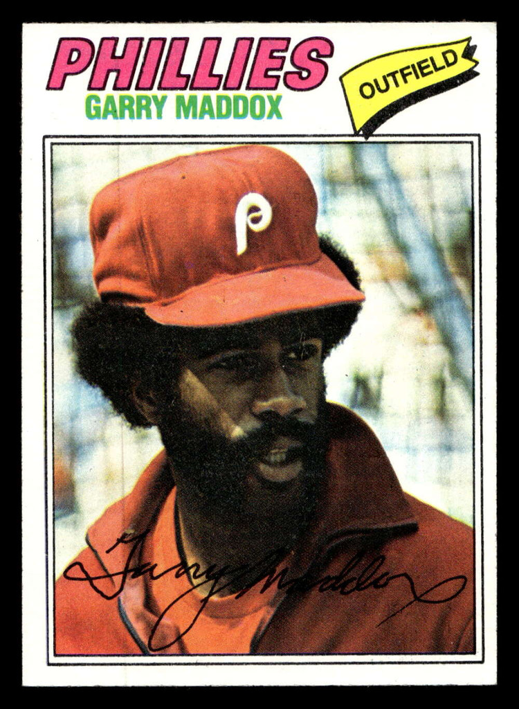 1977 Topps #520 Garry Maddox Ex-Mint 