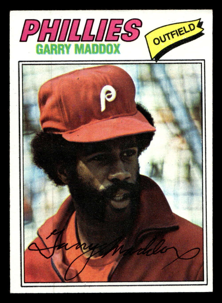 1977 Topps #520 Garry Maddox Near Mint  ID: 518007