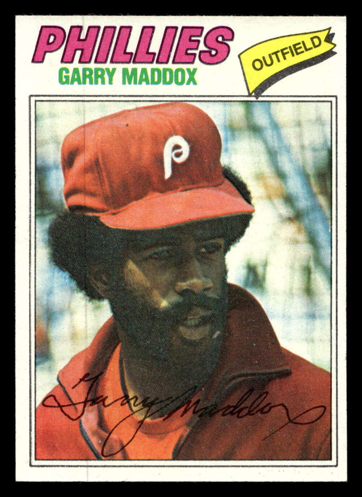 1977 Topps #520 Garry Maddox Near Mint  ID: 518008