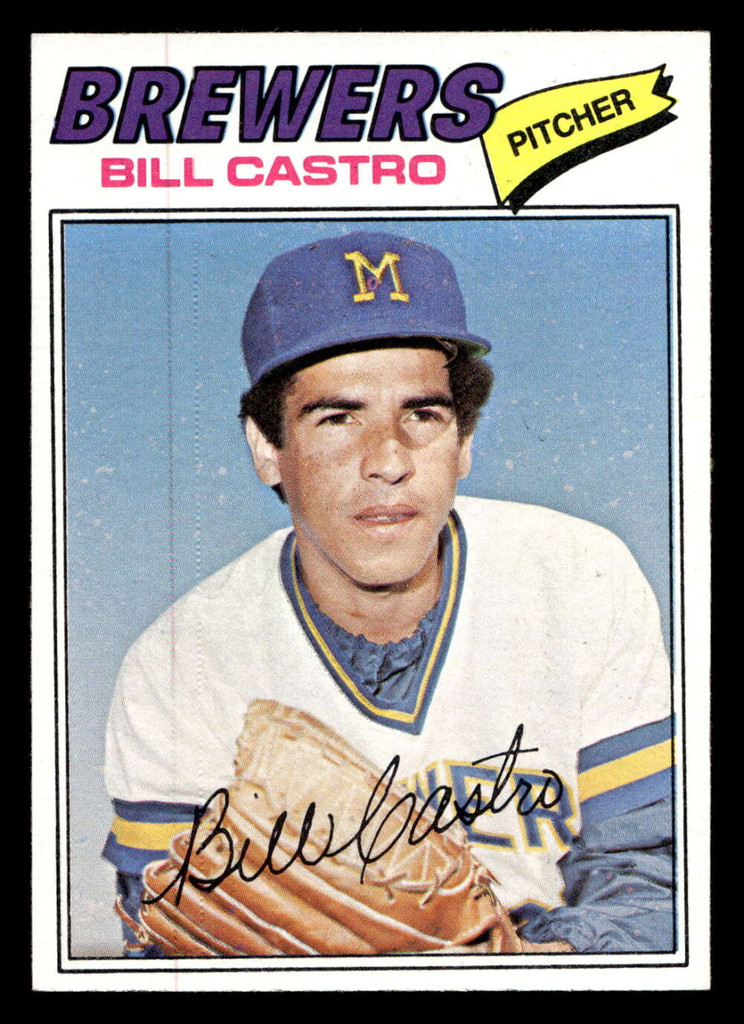 1977 Topps #528 Bill Castro Near Mint+ 
