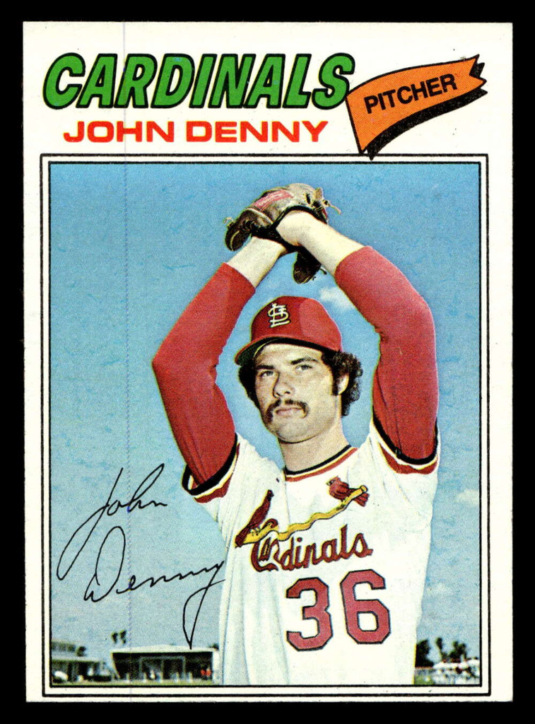 1977 Topps #541 John Denny Near Mint  ID: 518075