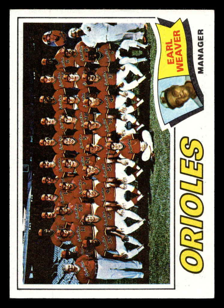 1977 Topps #546 Earl Weaver MG Near Mint  ID: 518097