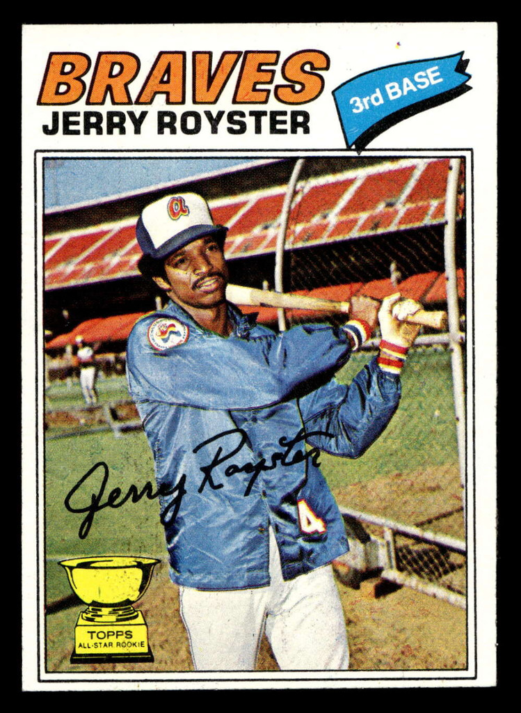 1977 Topps #549 Jerry Royster Ex-Mint 