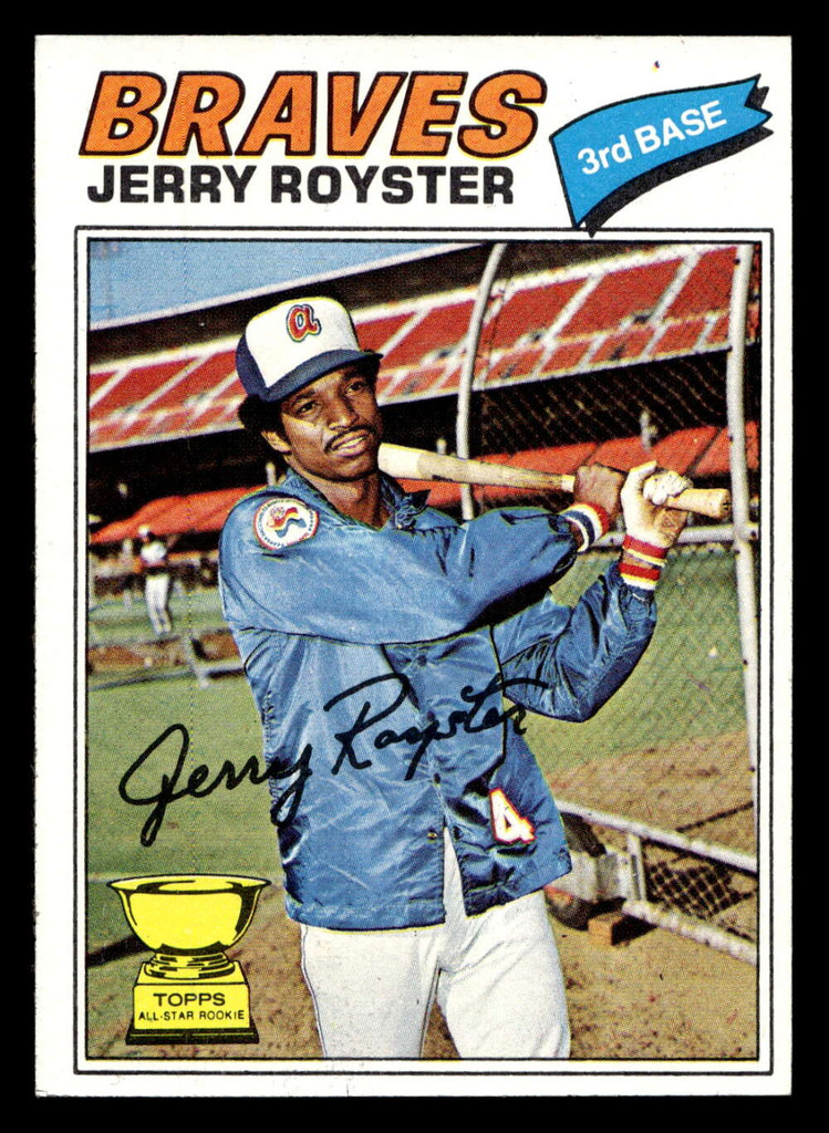 1977 Topps #549 Jerry Royster Near Mint  ID: 518111