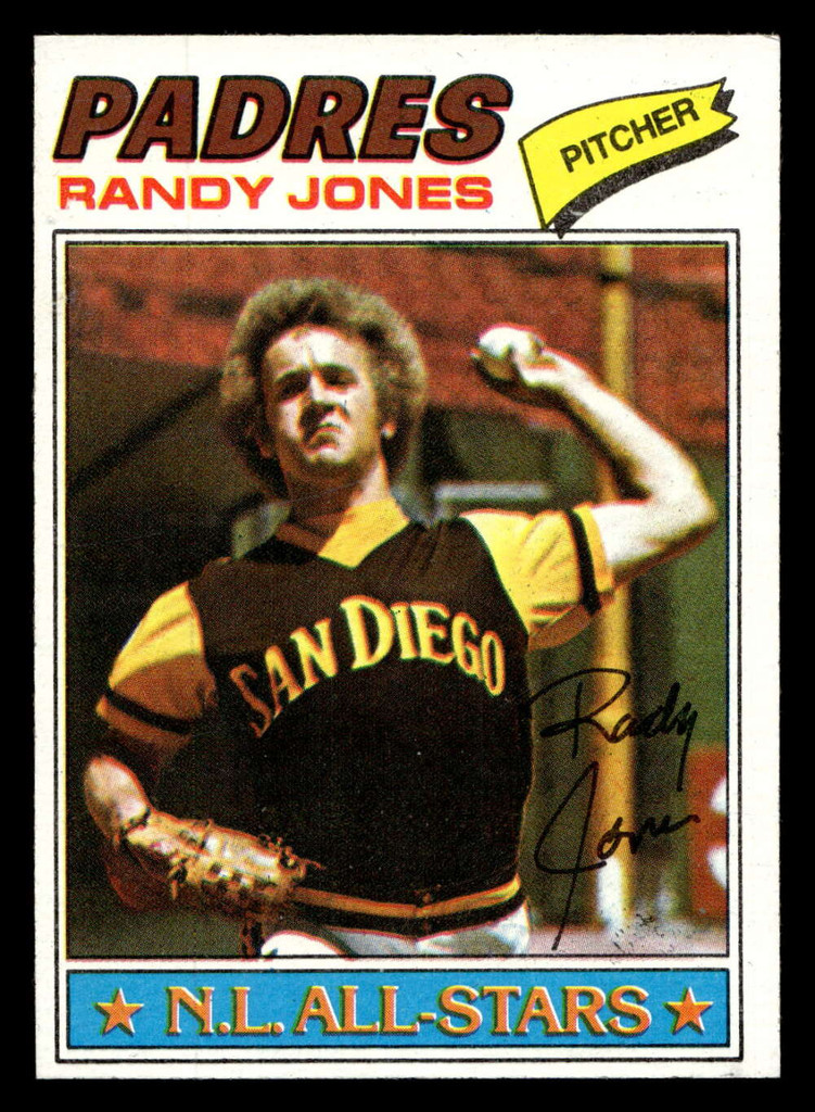 1977 Topps #550 Randy Jones Near Mint  ID: 518115