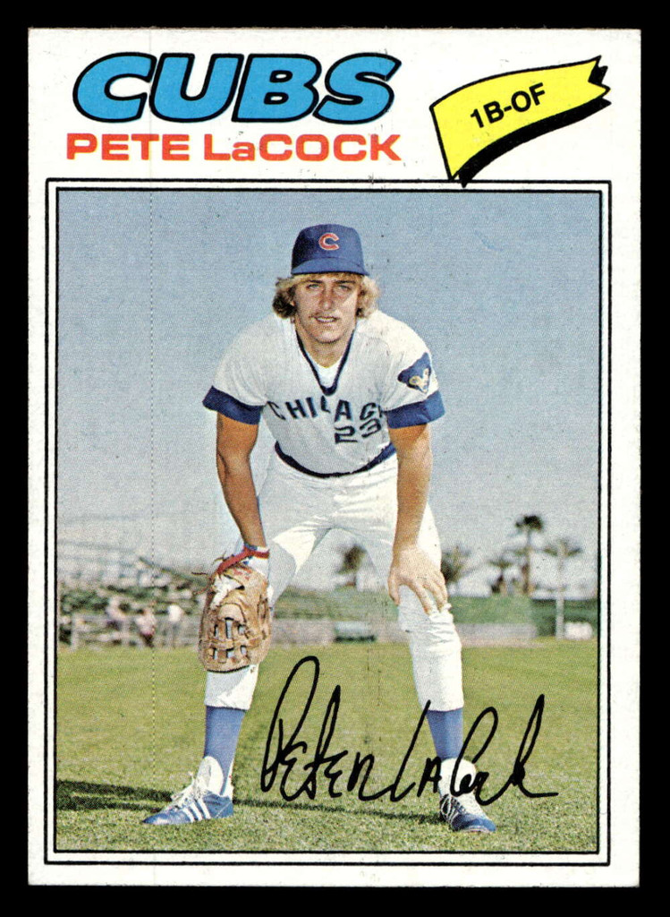 1977 Topps #561 Pete LaCock Near Mint+  ID: 518157