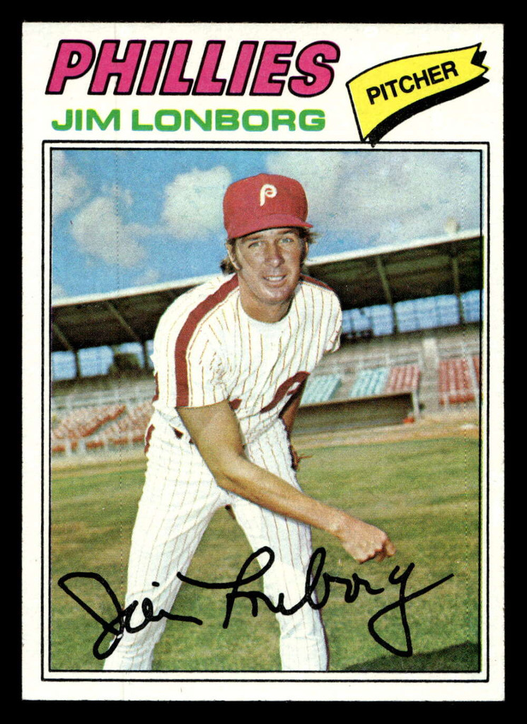 1977 Topps #569 Jim Lonborg Near Mint+  ID: 518187