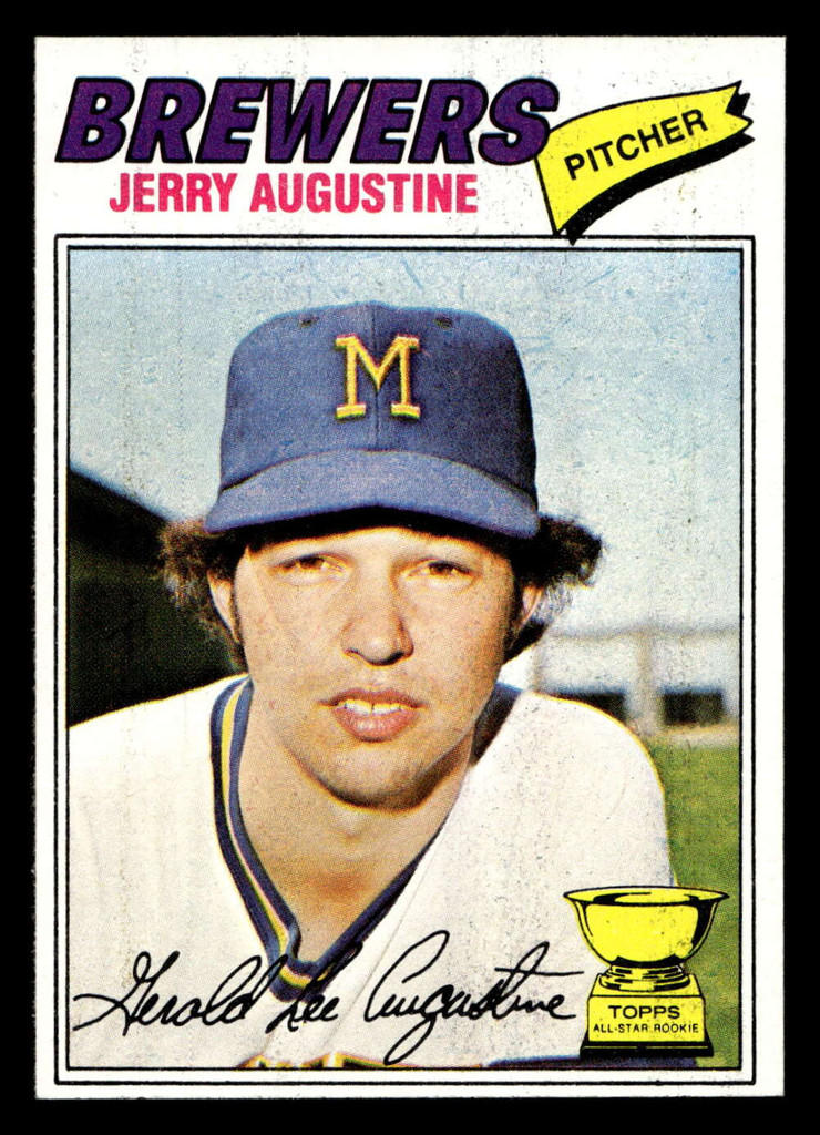 1977 Topps #577 Jerry Augustine Near Mint RC Rookie  ID: 518219