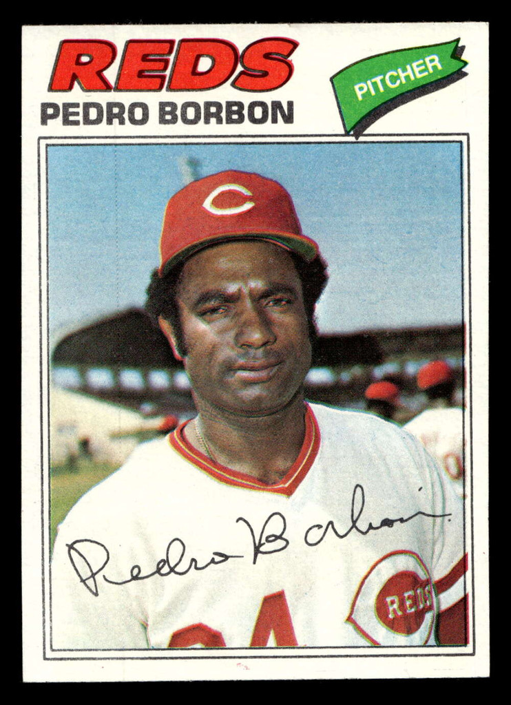 1977 Topps #581 Pedro Borbon Near Mint  ID: 518231