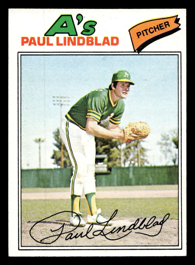 1977 Topps #583 Paul Lindblad Near Mint  ID: 518241