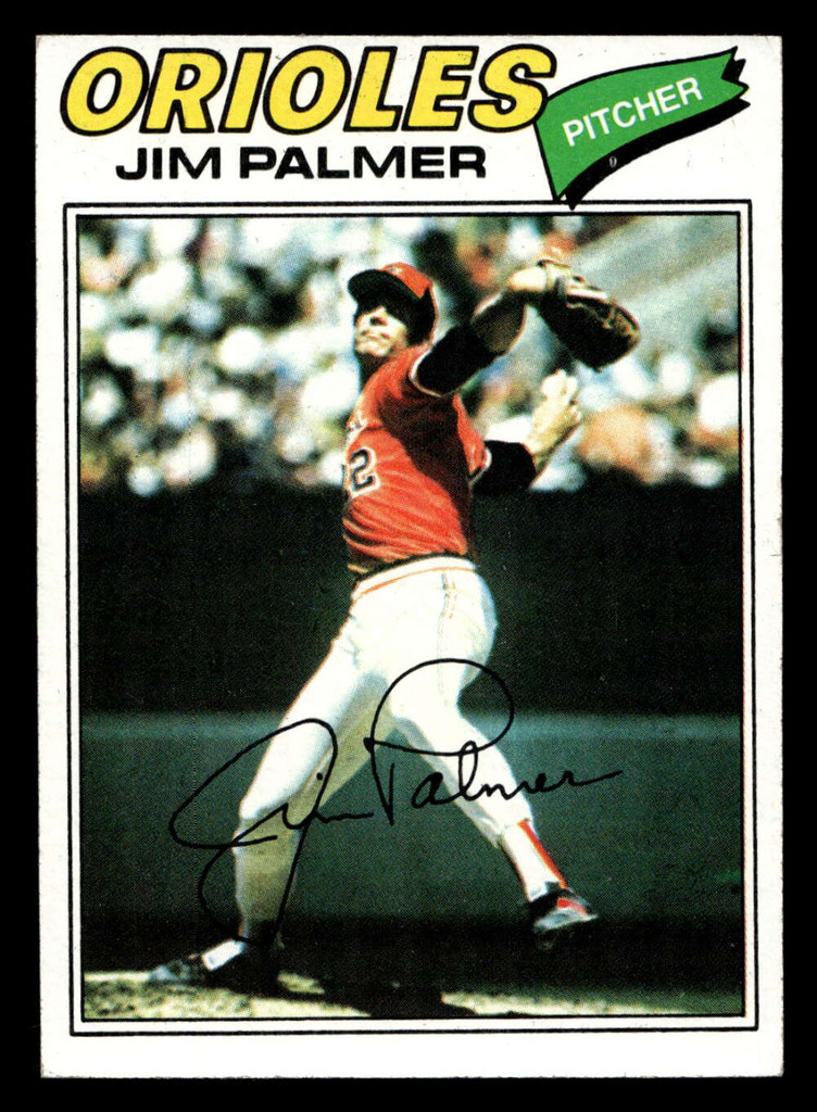 1977 Topps #600 Jim Palmer Ex-Mint  ID: 518300