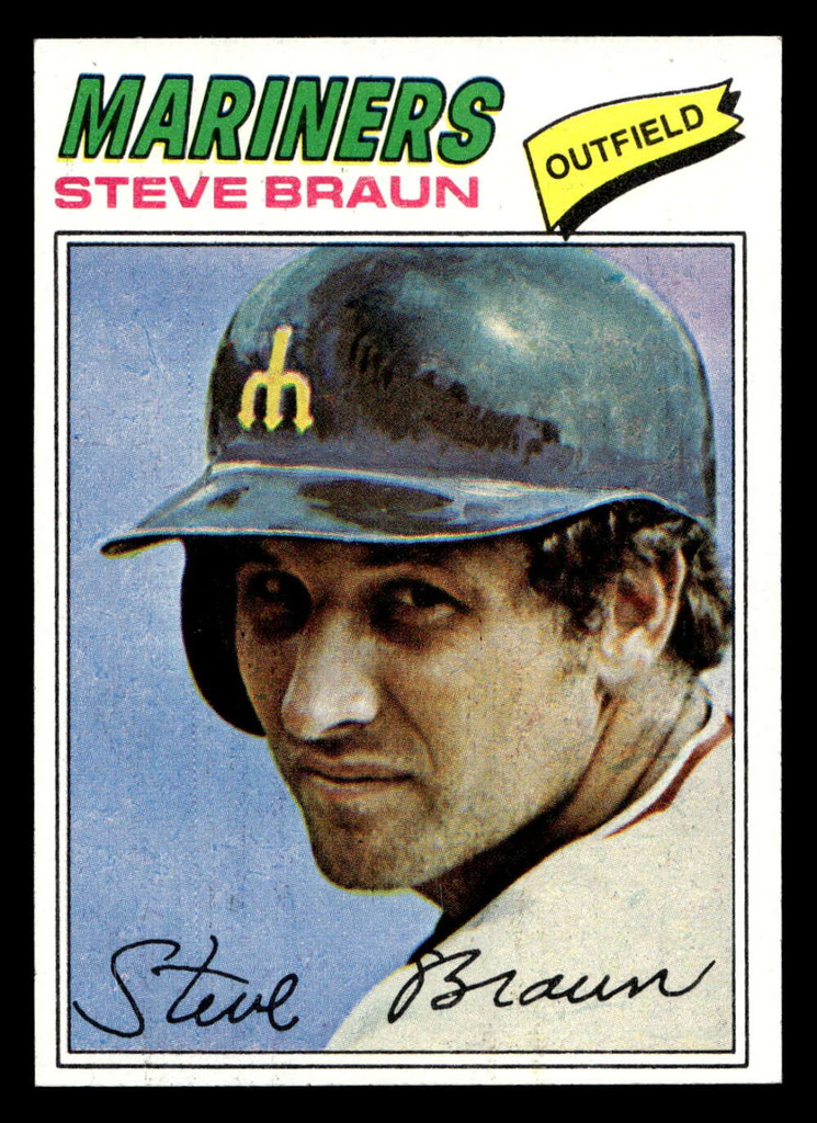 1977 Topps #606 Steve Braun Near Mint  ID: 518322