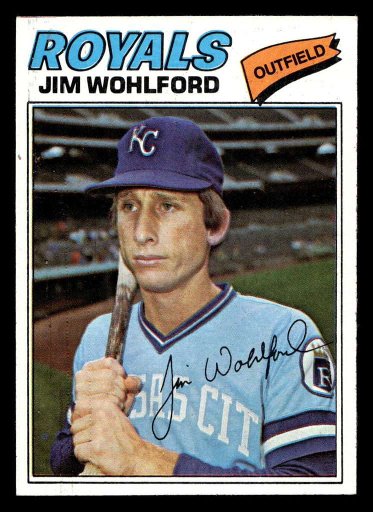 1977 Topps #622 Jim Wohlford Near Mint+  ID: 518388