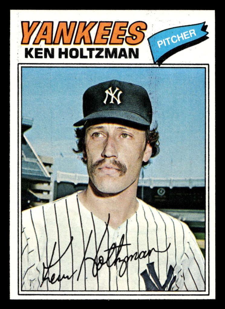 1977 Topps #625 Ken Holtzman Near Mint  ID: 518399