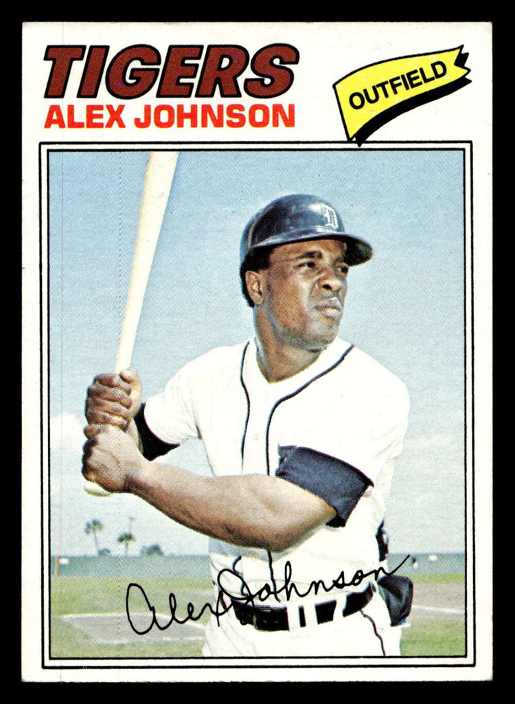 1977 Topps #637 Alex Johnson Ex-Mint 