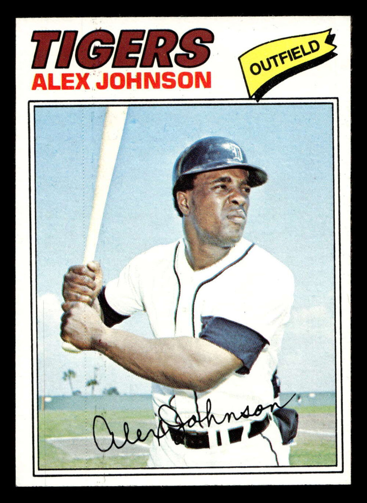 1977 Topps #637 Alex Johnson Near Mint+ 
