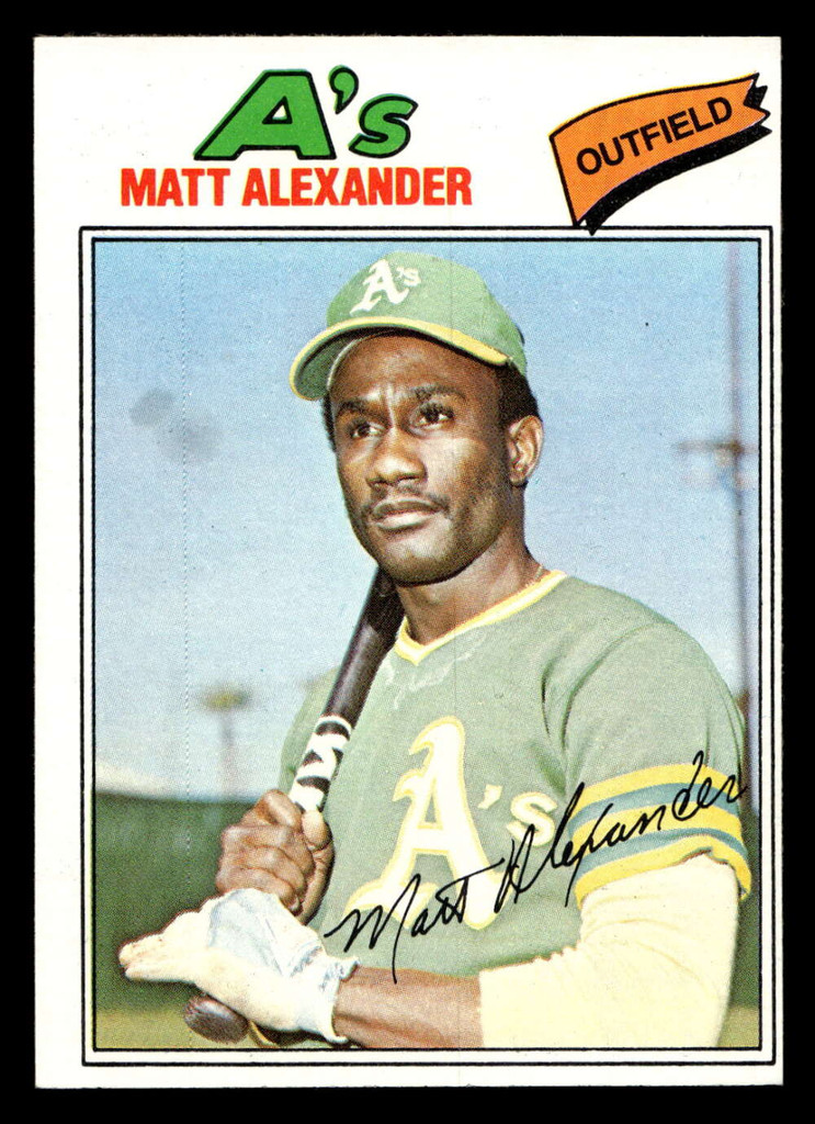 1977 Topps #644 Matt Alexander Near Mint  ID: 518470