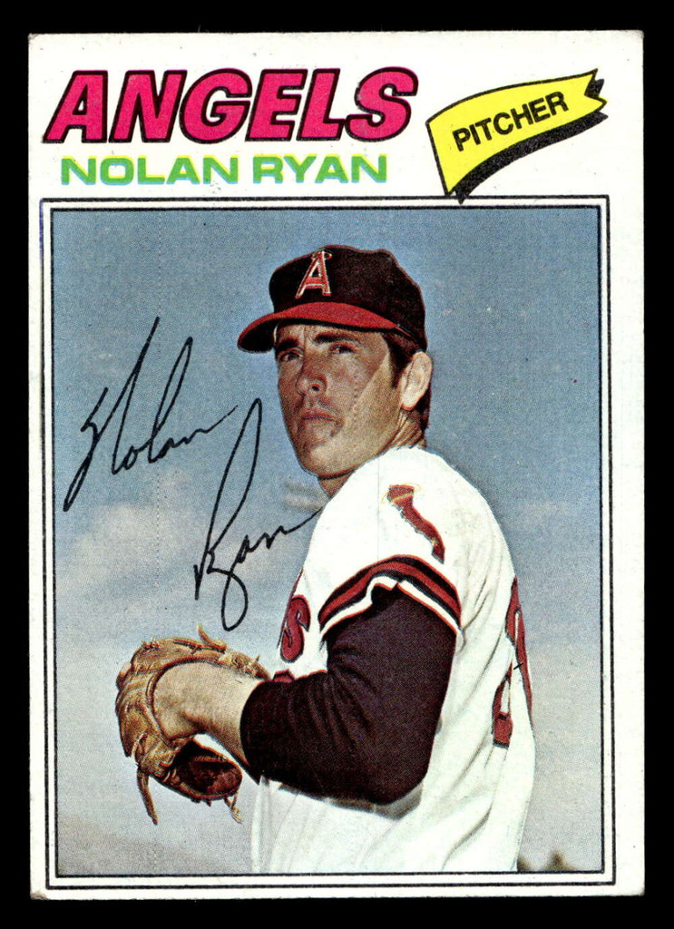 1977 Topps #650 Nolan Ryan Excellent+  ID: 518491