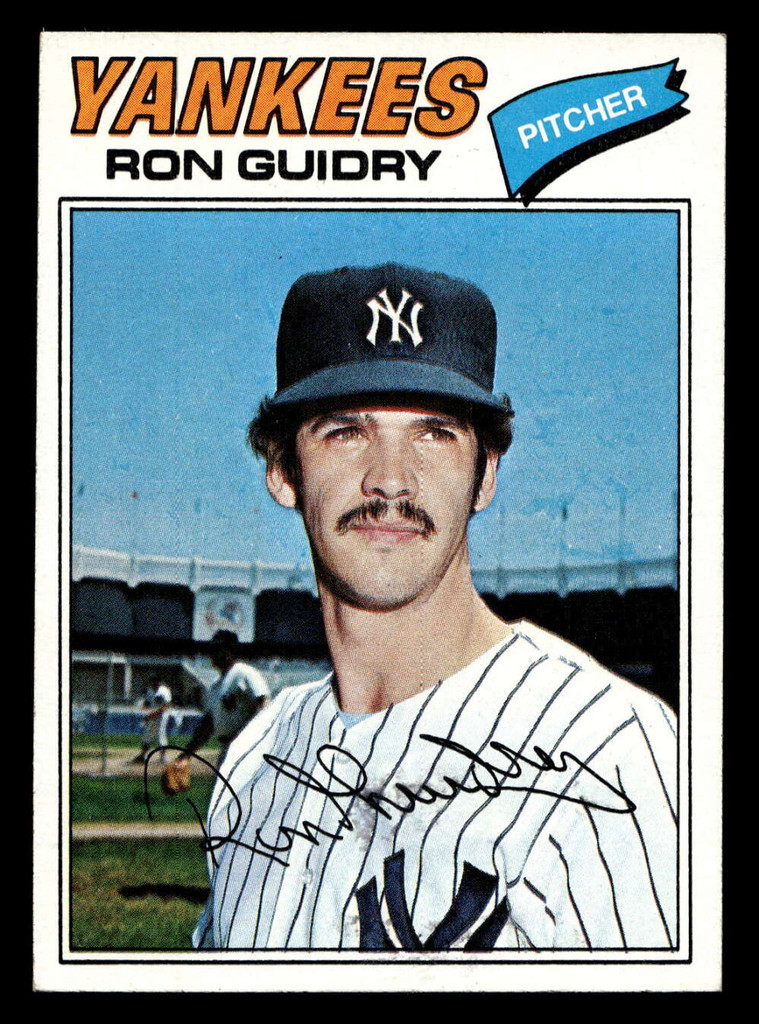 1977 Topps #656 Ron Guidry Ex-Mint 