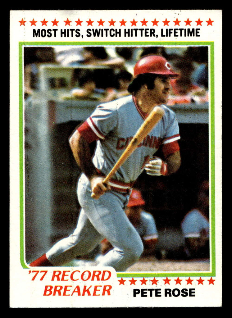 1978 Topps #5 Pete Rose RB Ex-Mint  ID: 518549