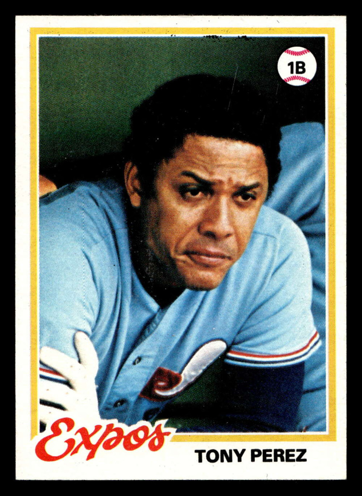 1978 Topps #15 Tony Perez DP Near Mint  ID: 518591