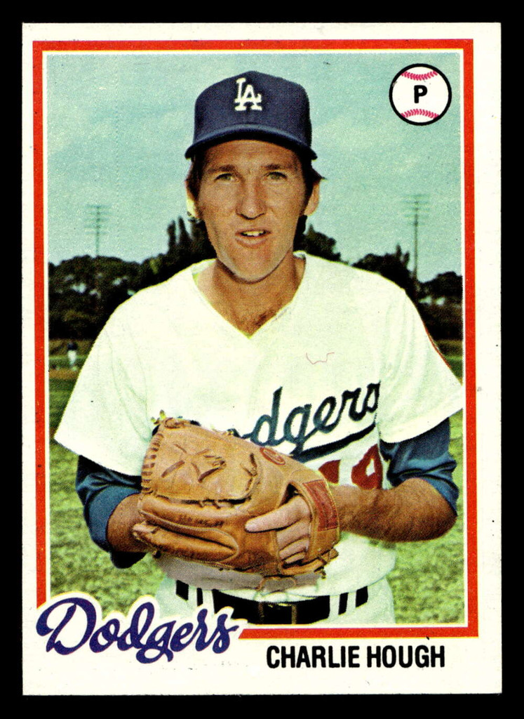 1978 Topps #22 Charlie Hough Near Mint  ID: 518615