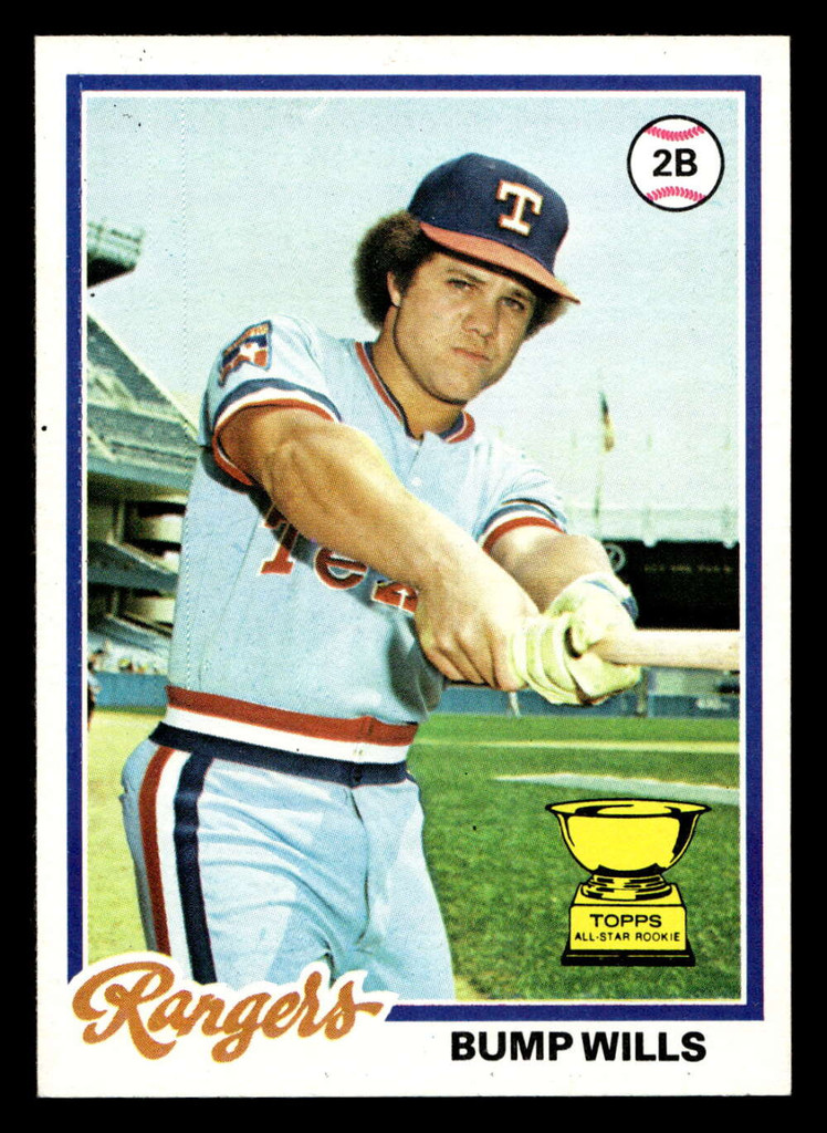 1978 Topps #23 Bump Wills Near Mint+  ID: 518619