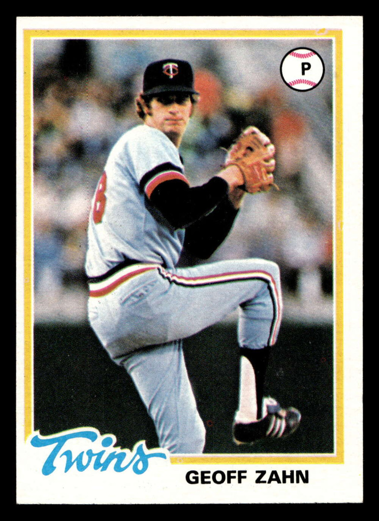 1978 Topps #27 Geoff Zahn Near Mint  ID: 518638