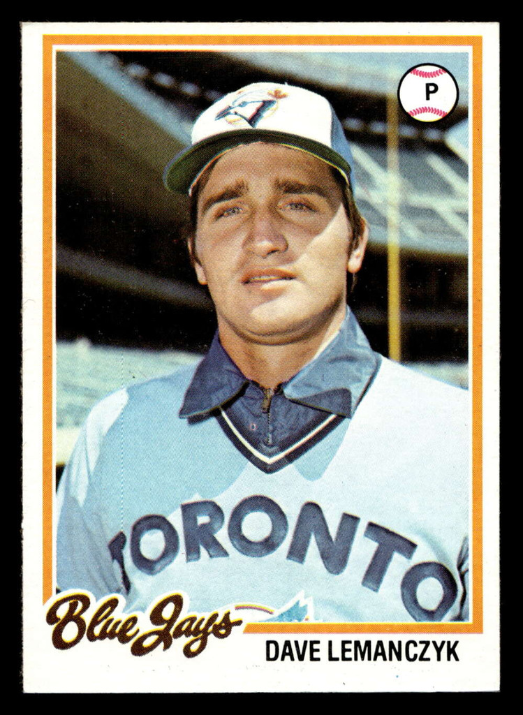 1978 Topps #33 Dave Lemanczyk Ex-Mint  ID: 518659